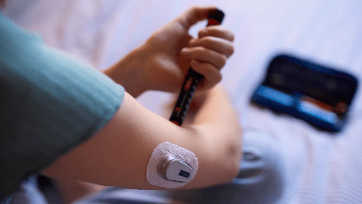 Pessoa com diabetes dependente de insulina